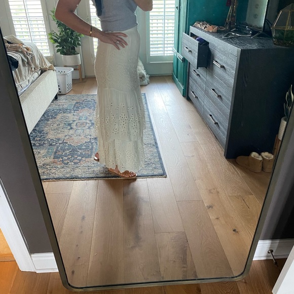 Free People Lace Maxi Skirt New - Picture 8 of 9